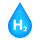 H2 | 국내 수소 생산량 관련 아이콘
