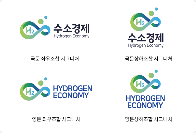 국문 좌우조합 시그니처 국문 상하조합 시그니처 영문 좌우조합 시그니처 영문 상하조합 시그니처